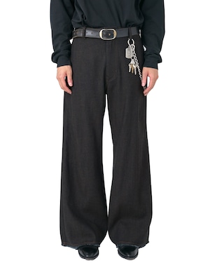 Nomàt "Straight PT C/W Denim〔Dark Brown〕"