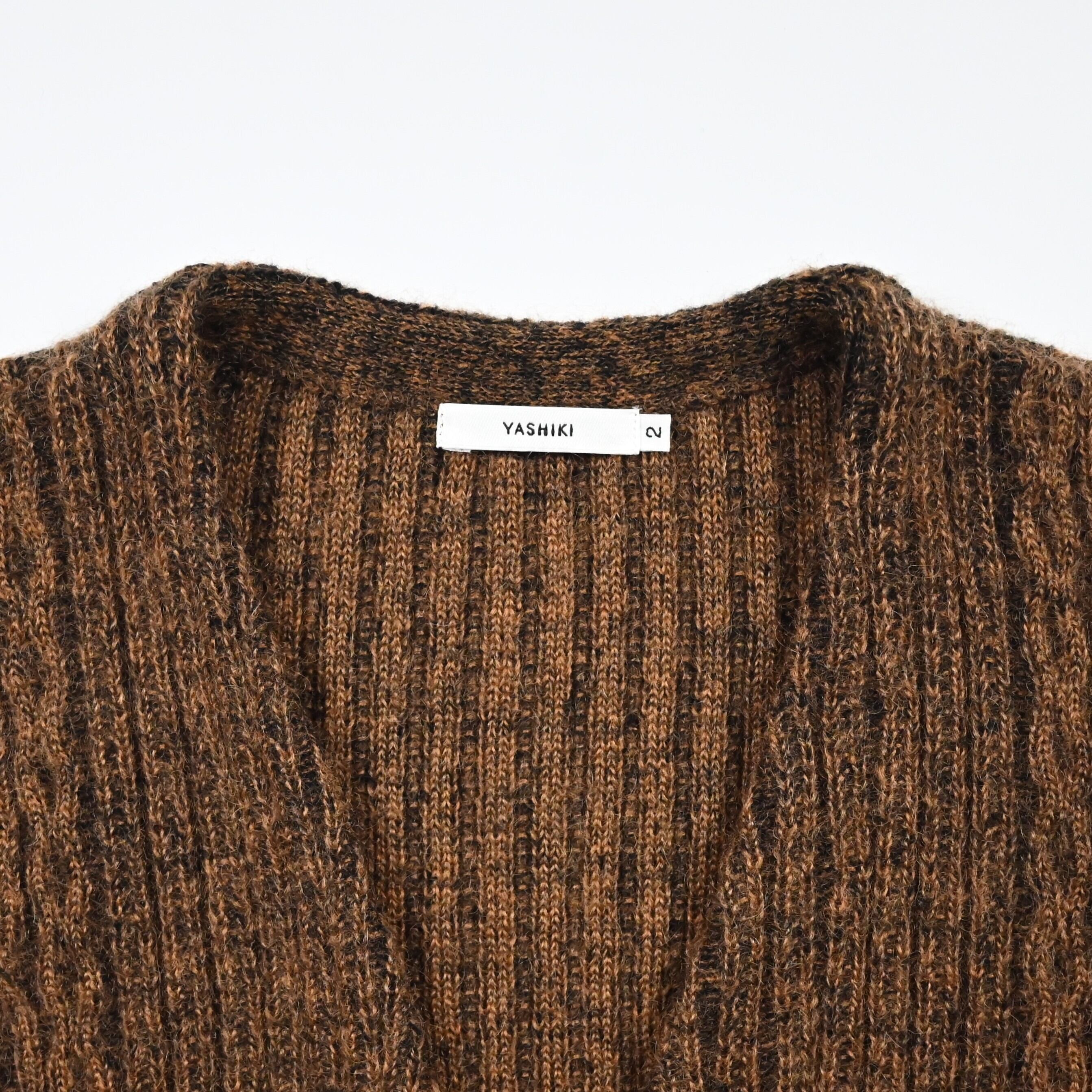 YASHIKI / Sekkei mohair Cardigan | GANKO