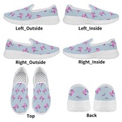 Women's New Casual Slip on Shoes Blue 4395