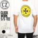 半袖Tシャツ バックプリント Cycle Zombies サイクルゾンビーズ CLOCK WORK S/S TEE CZ-MTSS-020BLKL
