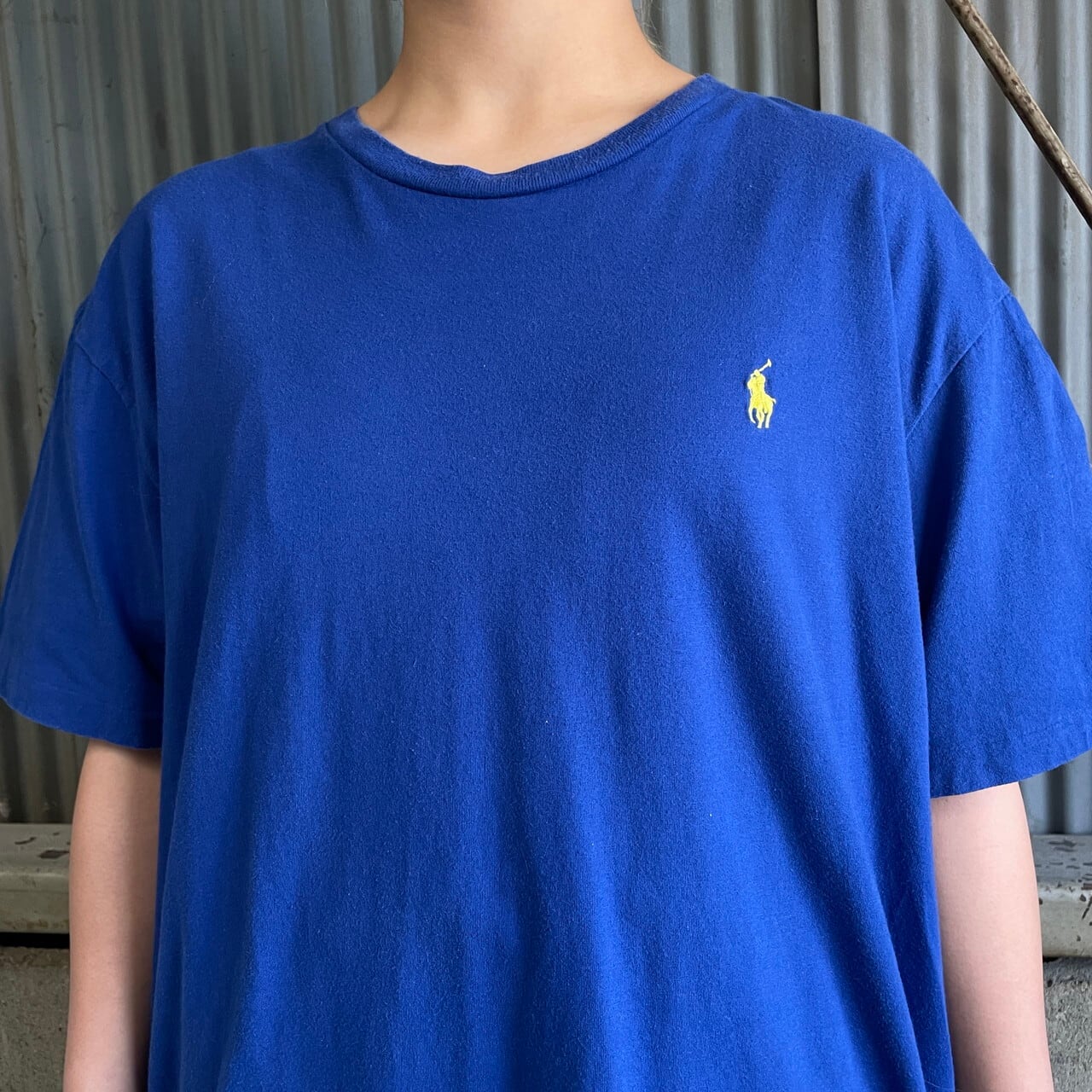 Polo Ralph Lauren ラルフローレン Tシャツ メンズL 古着 ワンポイント