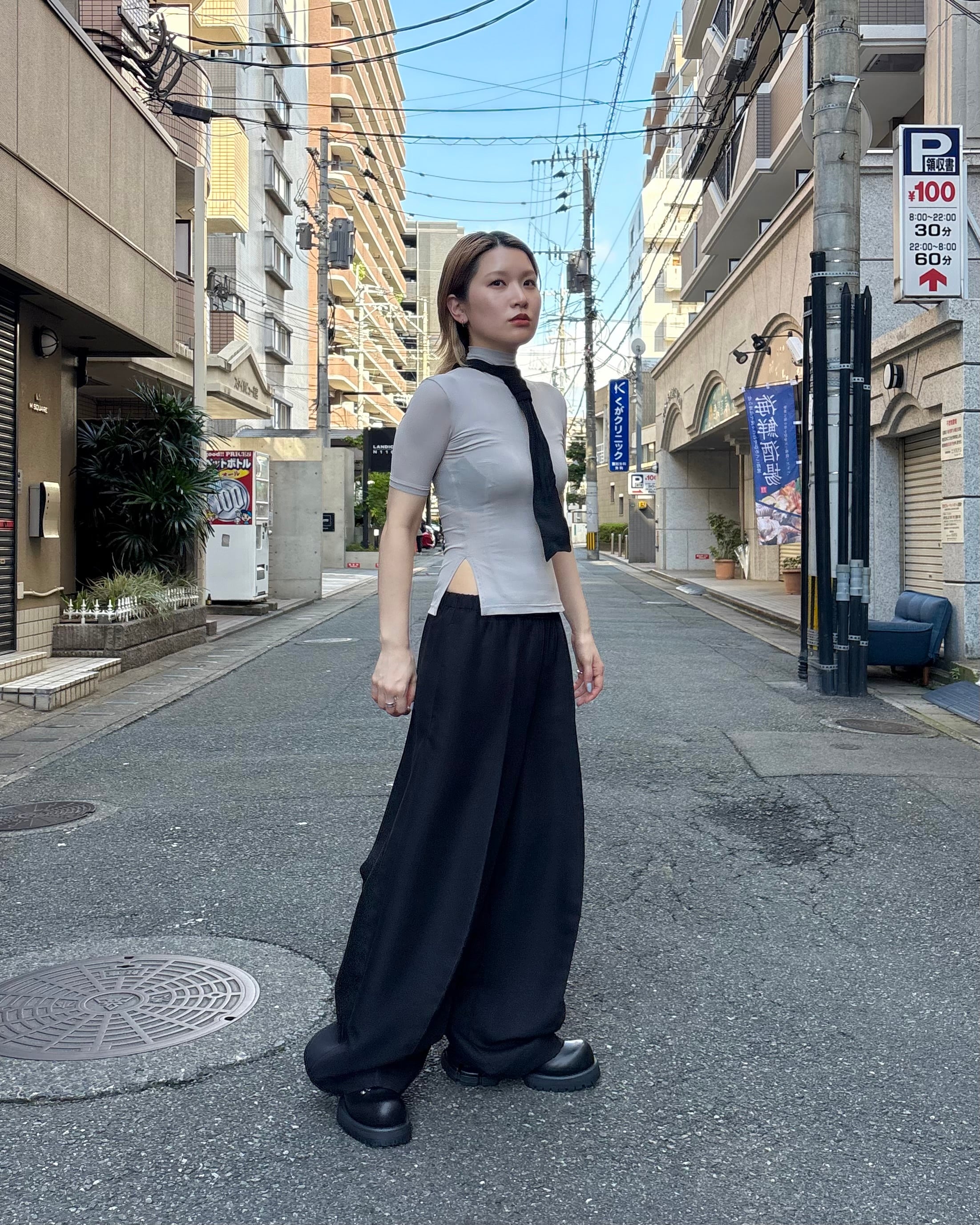 エンフォルド コクーンパンツ enfoldエンフォルド☆スポンジダブル