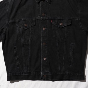 極美品 L USA Levi’s 70507 93年 サルファーブラック デニムジャケット