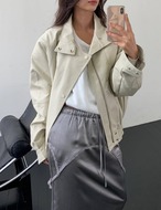 【新作5％OFF・3日間】Layered Satin Skirt_3colors