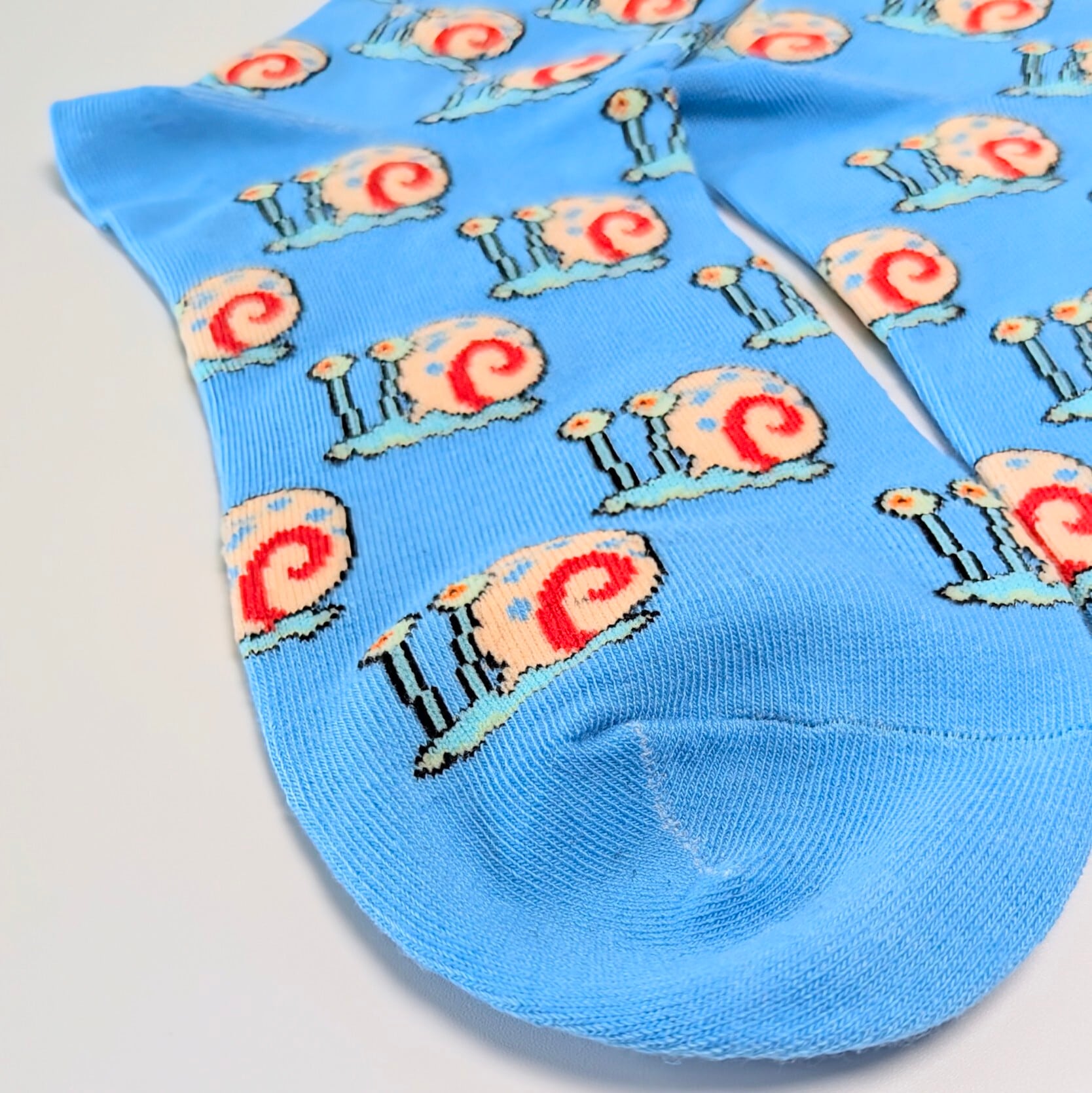 【 crew socks / クルーソックス 】SpongeBob SquarePants ( スポンジボブ ) / ゲイリー 靴下 / ソックス〚アメリカン雑貨 アメトイ〛