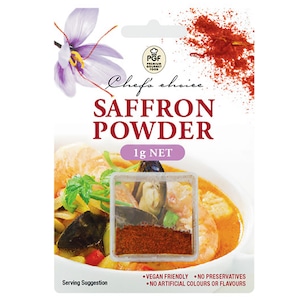 シェフズチョイス サフラン パウダー 1g Saffron Powder