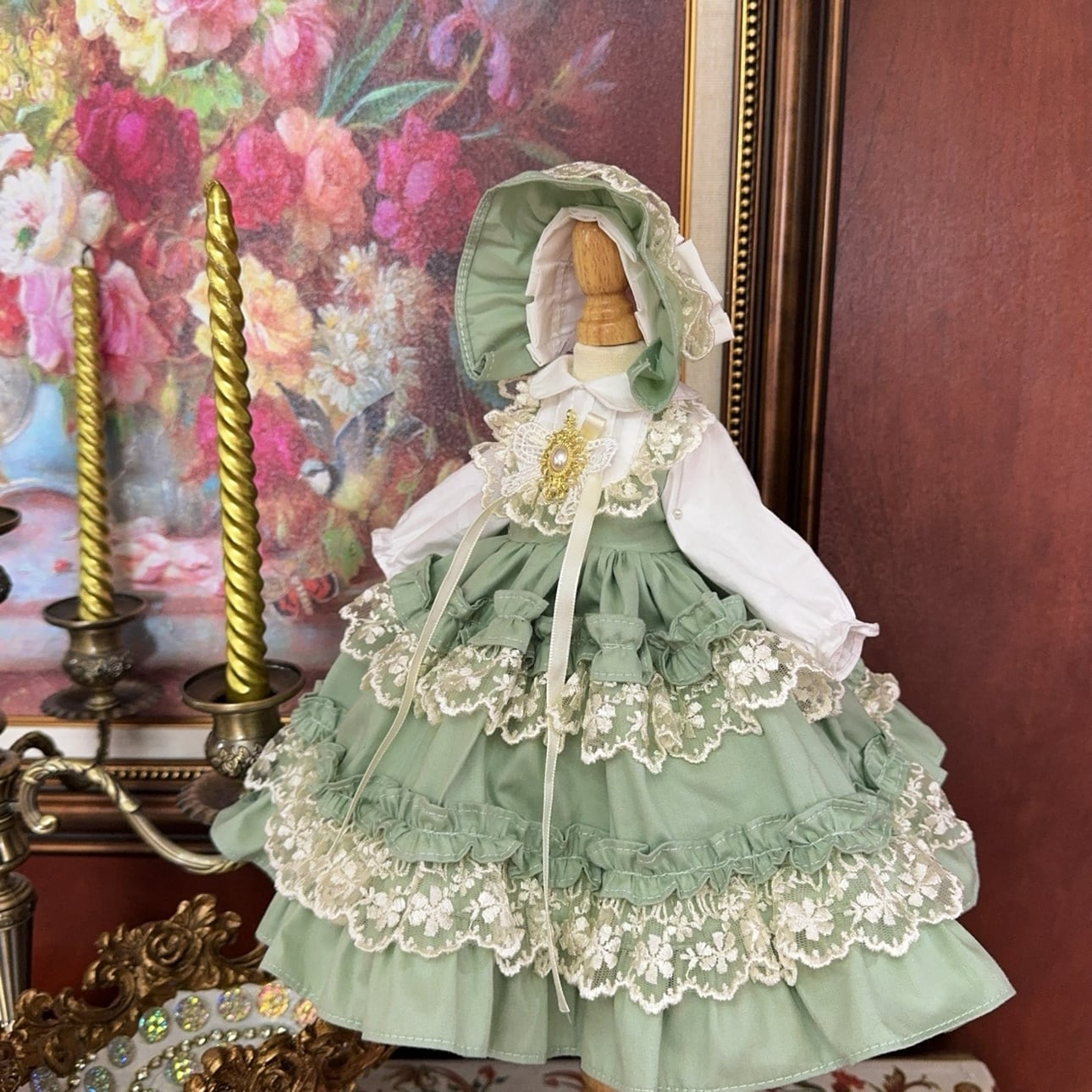 BJD,DD,SD,MDD,MSD,幼SDサイズ スーパードルフィー ドールドレス