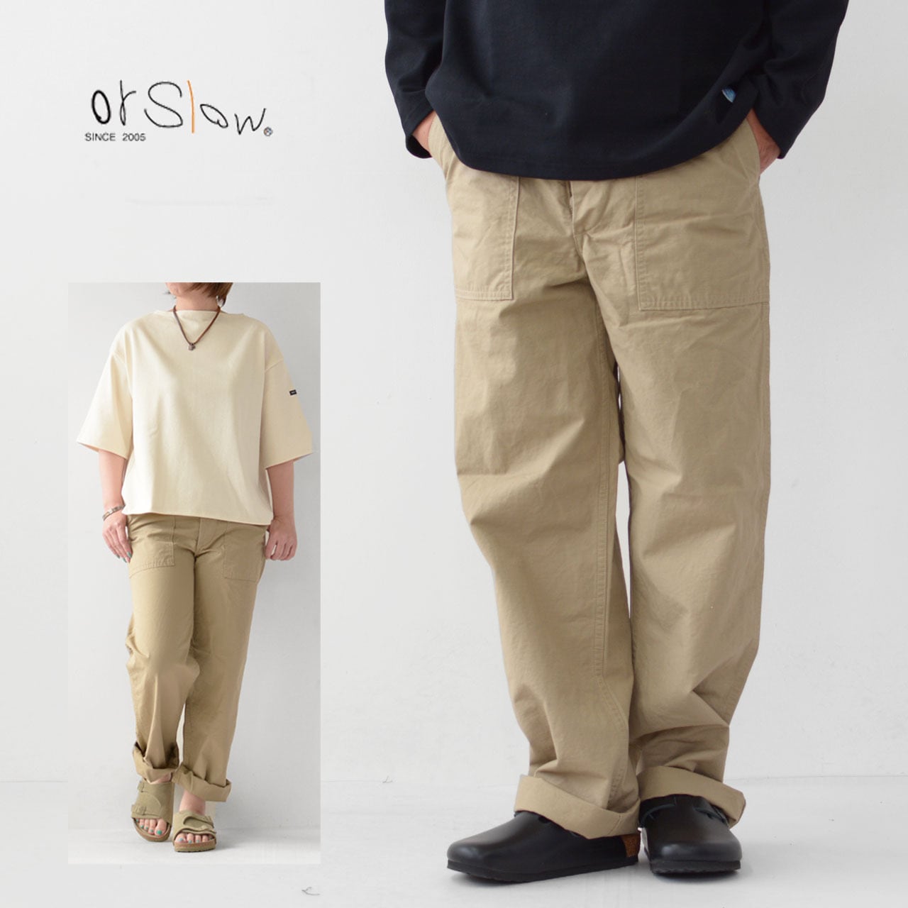 カラーGorslowオアスロウ US ARMY FATIGUE PANTS ファティーグ