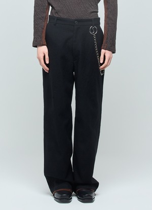 【26AW】 SHOOP (シュープ) / パンツ / RHOMBUS WIDE TROUSERS