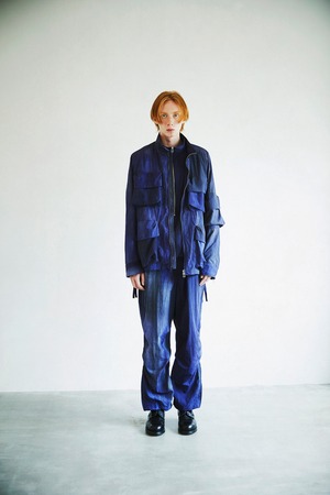 satou / nagashizome blouson / BL25001 / サトウ 流し染ブルゾン