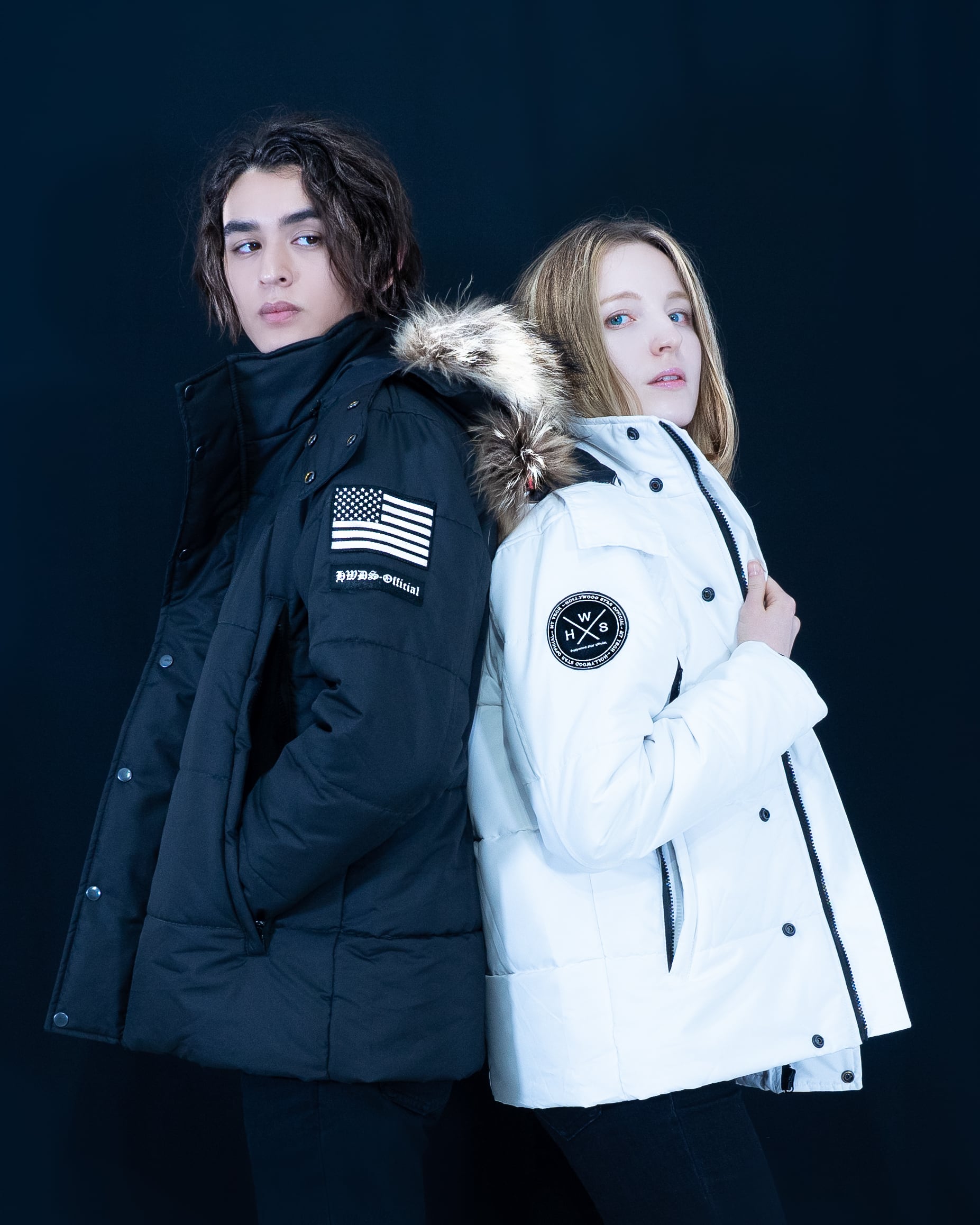 Hollywood star official ダウンジャケット Lサイズ | finiscapital.com