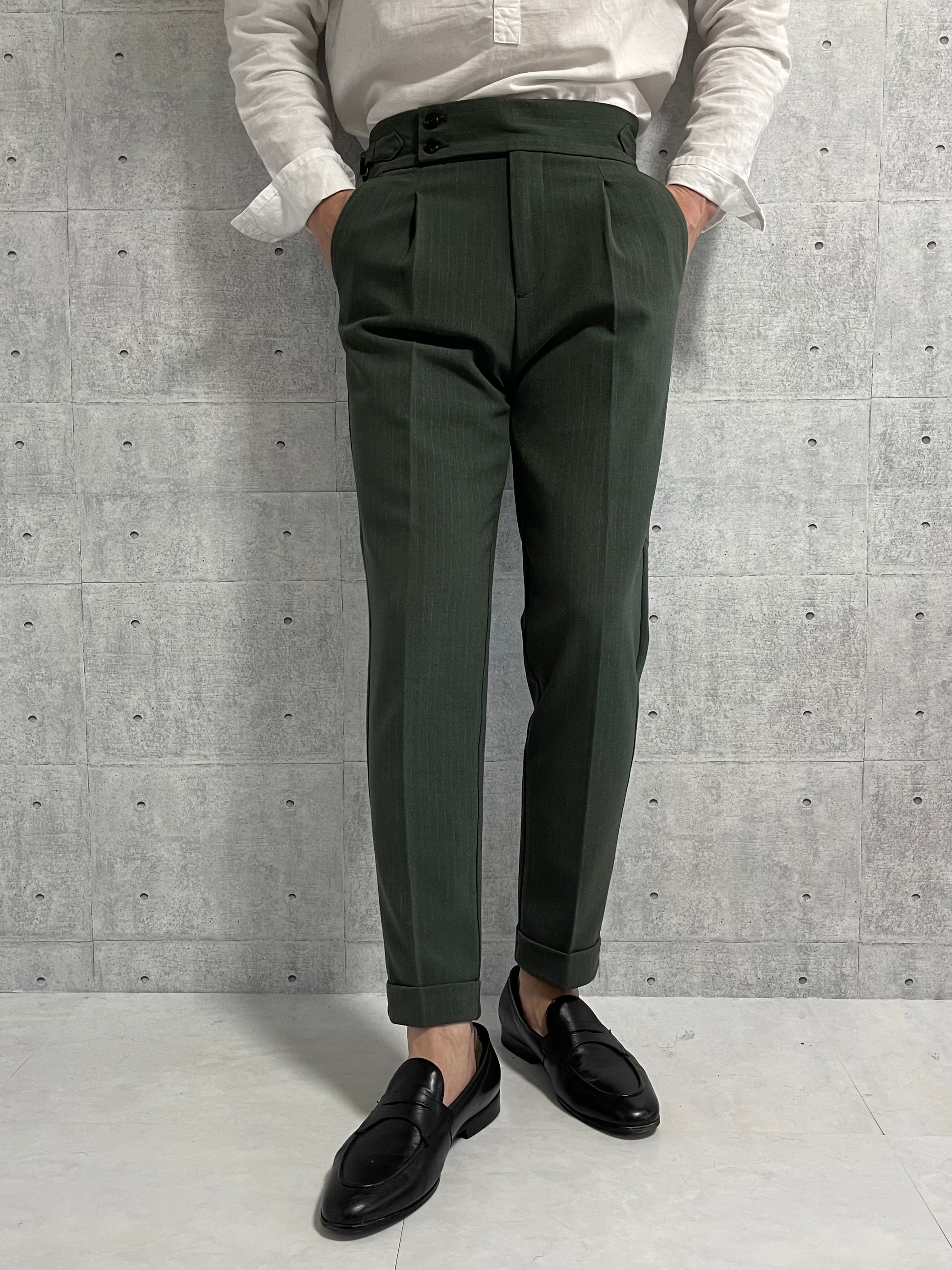 カーキダブルセットアップ | Wide Range