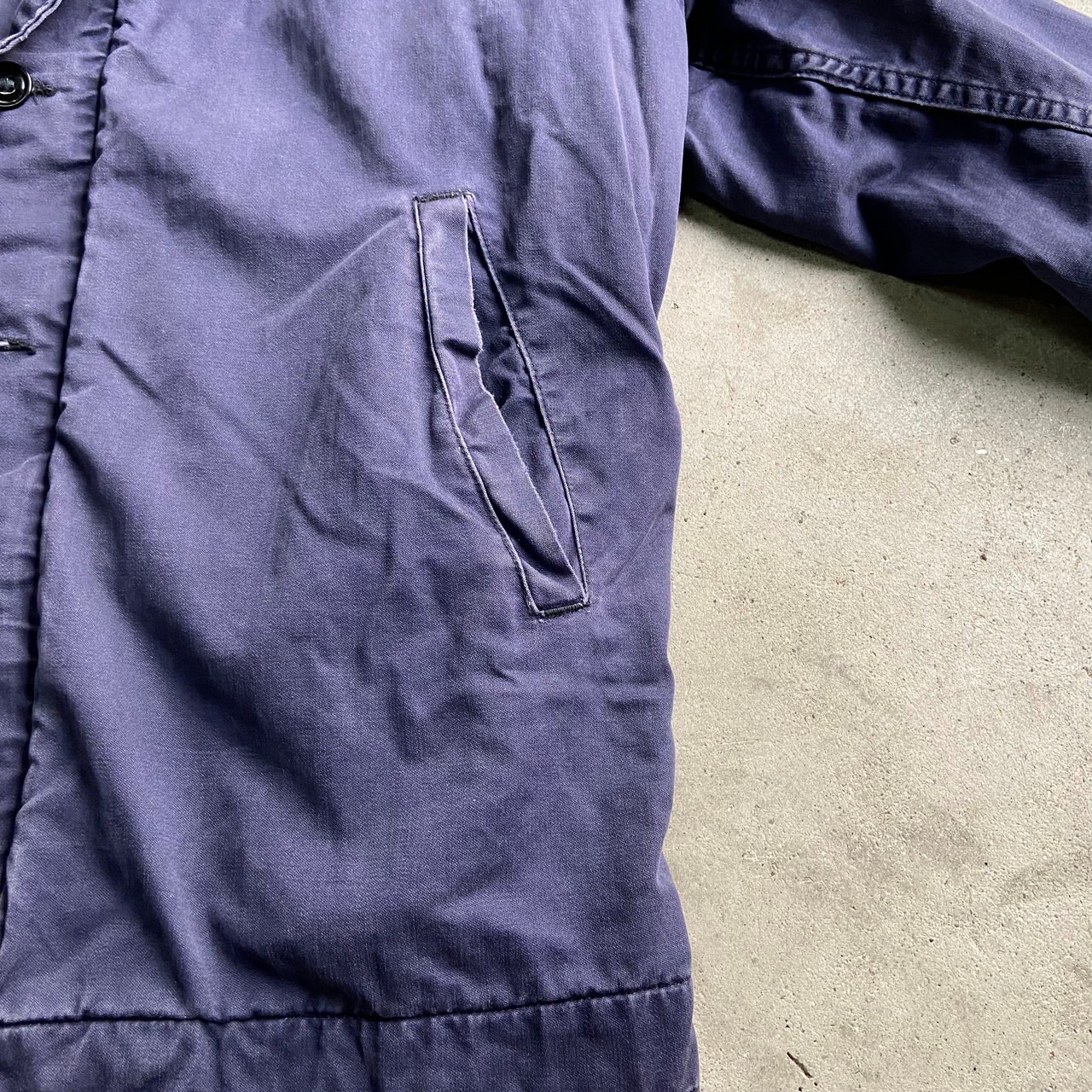 71年納品 ヴィンテージ U.S.NAVY 米軍実品 ユーティリティジャケット 