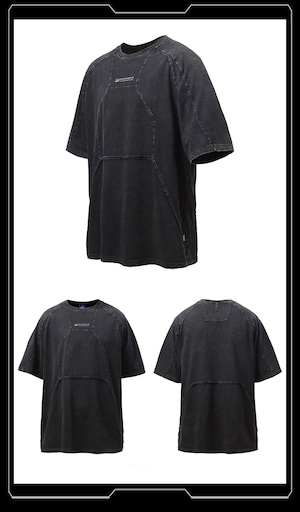 WHYWORKS メカステッチウォッシュドTシャツ