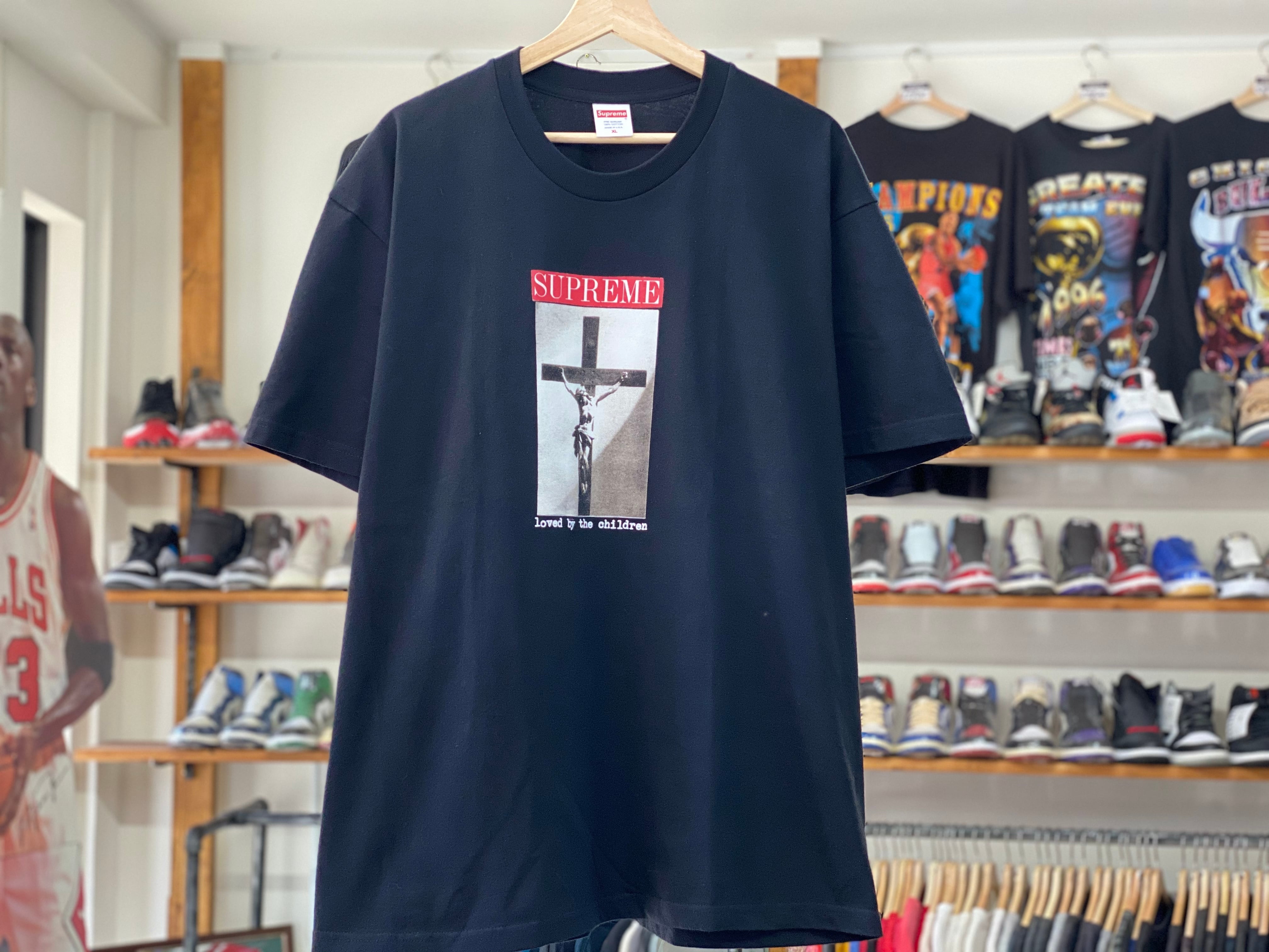 Supreme 20SS LOVED BY THE CHILDREN TEE BLACK X-LARGE 35JE6178 ...