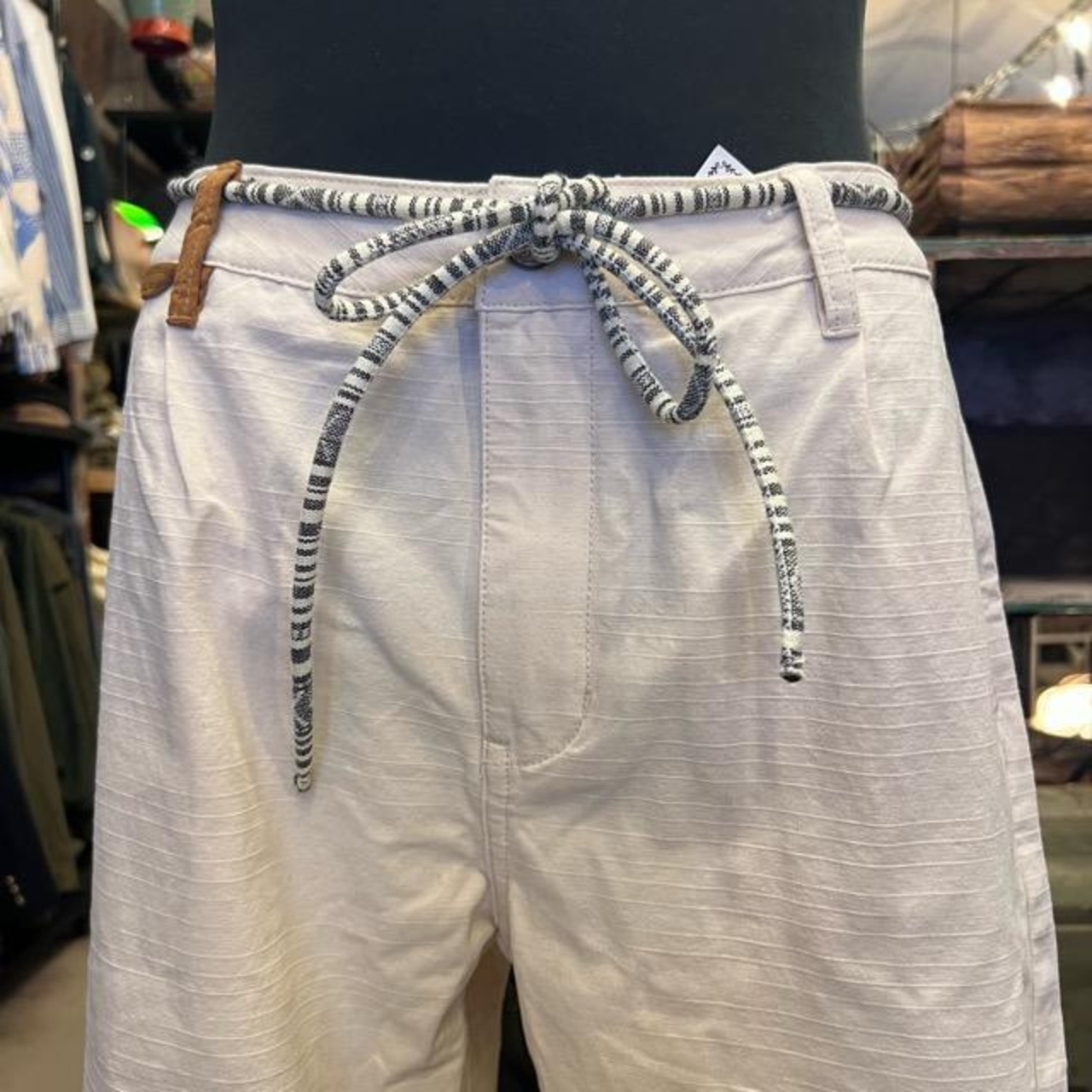 Topanga Men's　ウエストロープ付きヴィンテージパンツ　ファッション　メンズ　　ボトムス　パンツ　ヴィンテージ　ホワイトパンツ