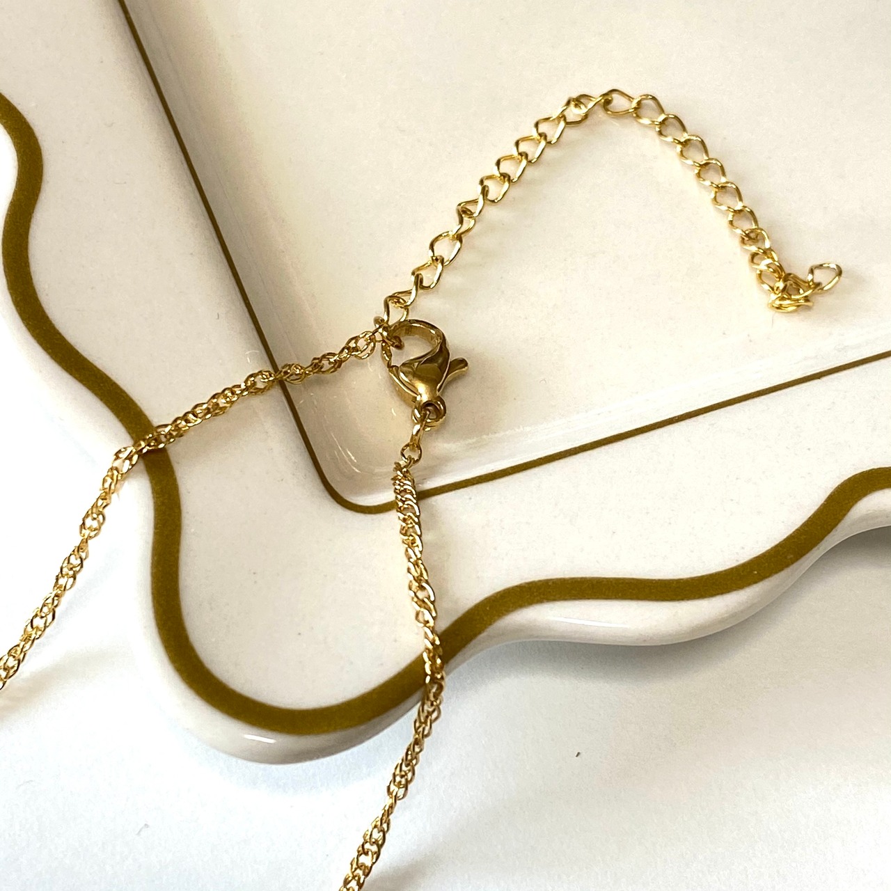 Initial necklace