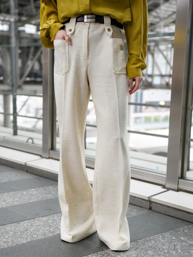 70's  STA PREST Wide Flare Pant