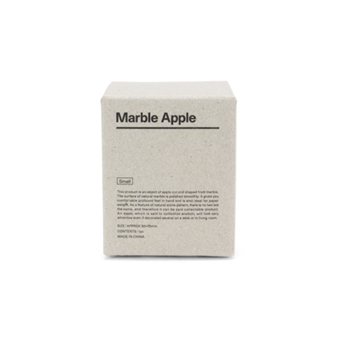 Marble Apple Size Small/ペーパーウェイト/オブジェ/インテリア/雑貨