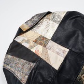 【 RJK-M_002】再構築 リメイク着物ライダースジャケット KIMONO RIDERS JACKET