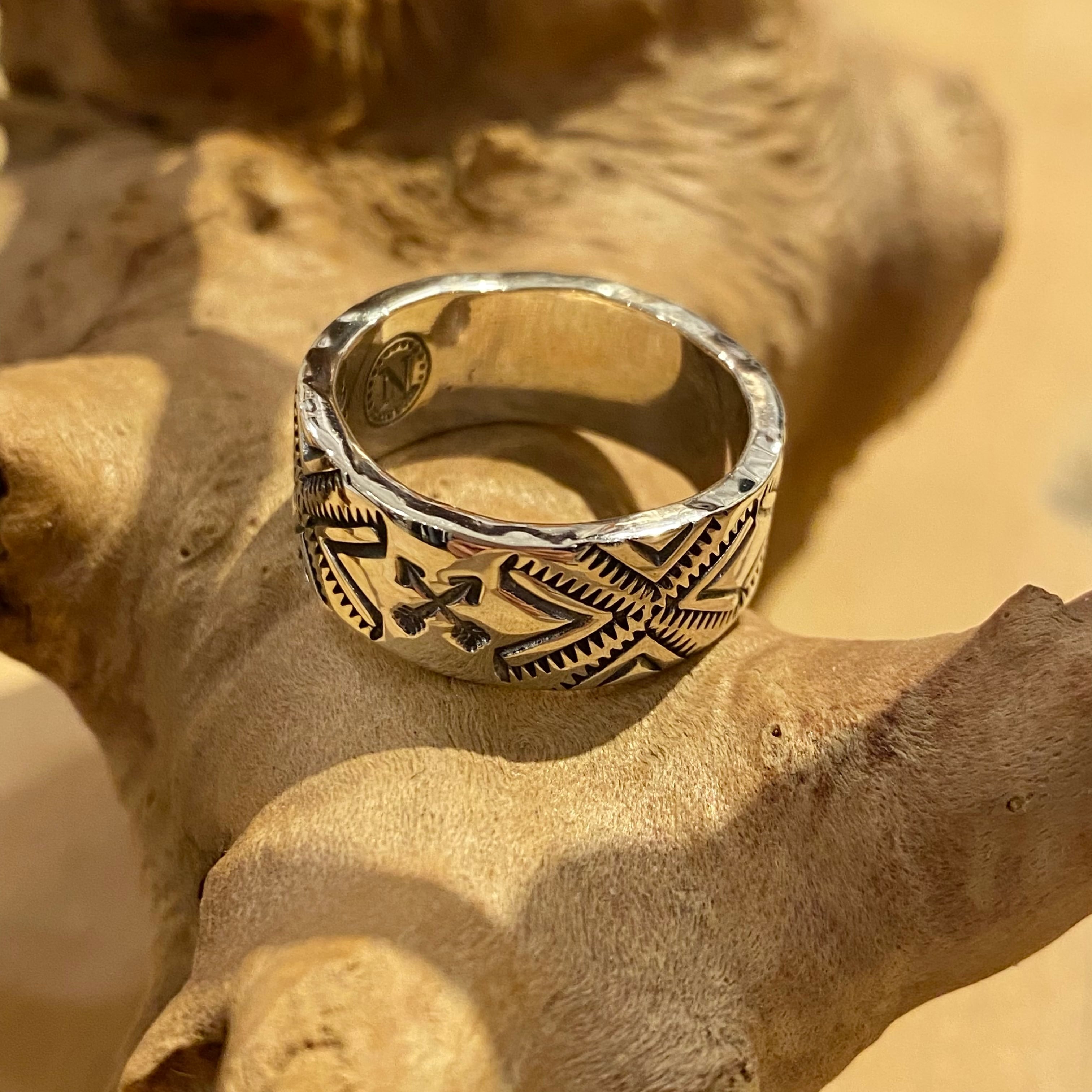 【BARNS OUTFITTERS】 NORTH WORKS Silver Ring バーンズ ノースワークス シルバー リング