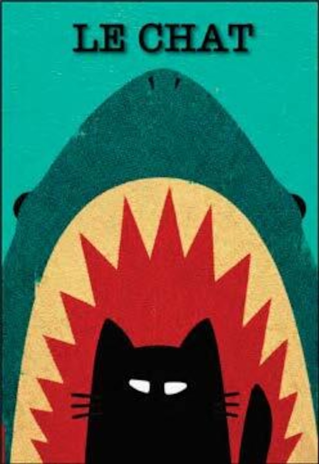 George Bayer   "Le Chat Shark"  Original