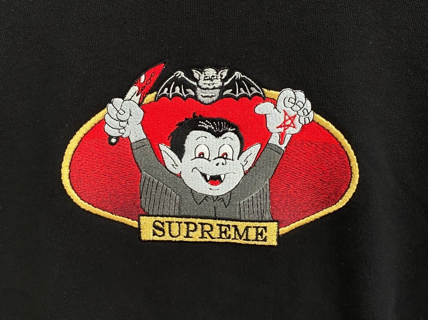 Supreme 21SS Vampire Boy Hooded Sweatshirt XL BLACK 122.5KG7533 