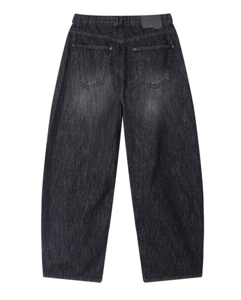 SLP AW17 D02 ブラックデニム　30 ☆SEVENTEEN エスクプス 着用！！【WAAR】M253 Wide Denim Pants_Black