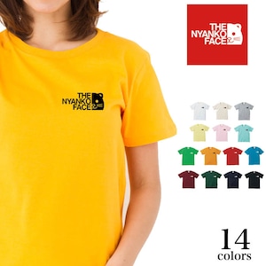 ザニャンコフェイス ワンポイントロゴ Tシャツ 半袖 ブランド パロディ メンズ レディース
