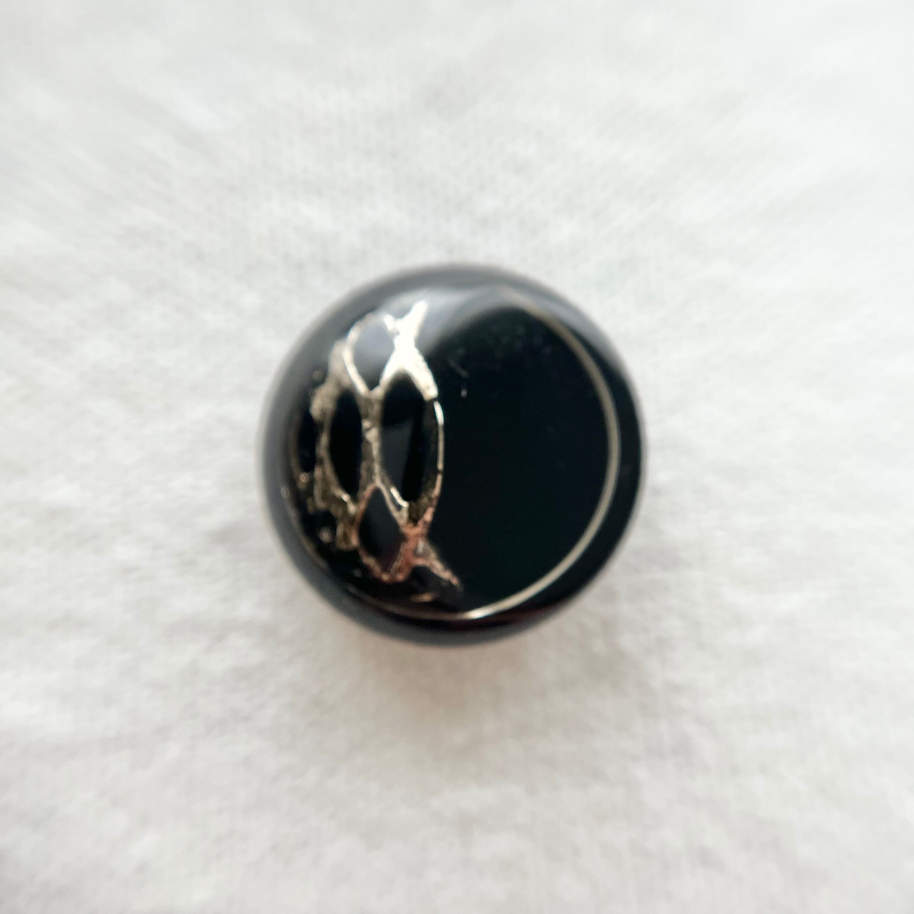 シルバーハーフメッシュ×ブラック 21㎜