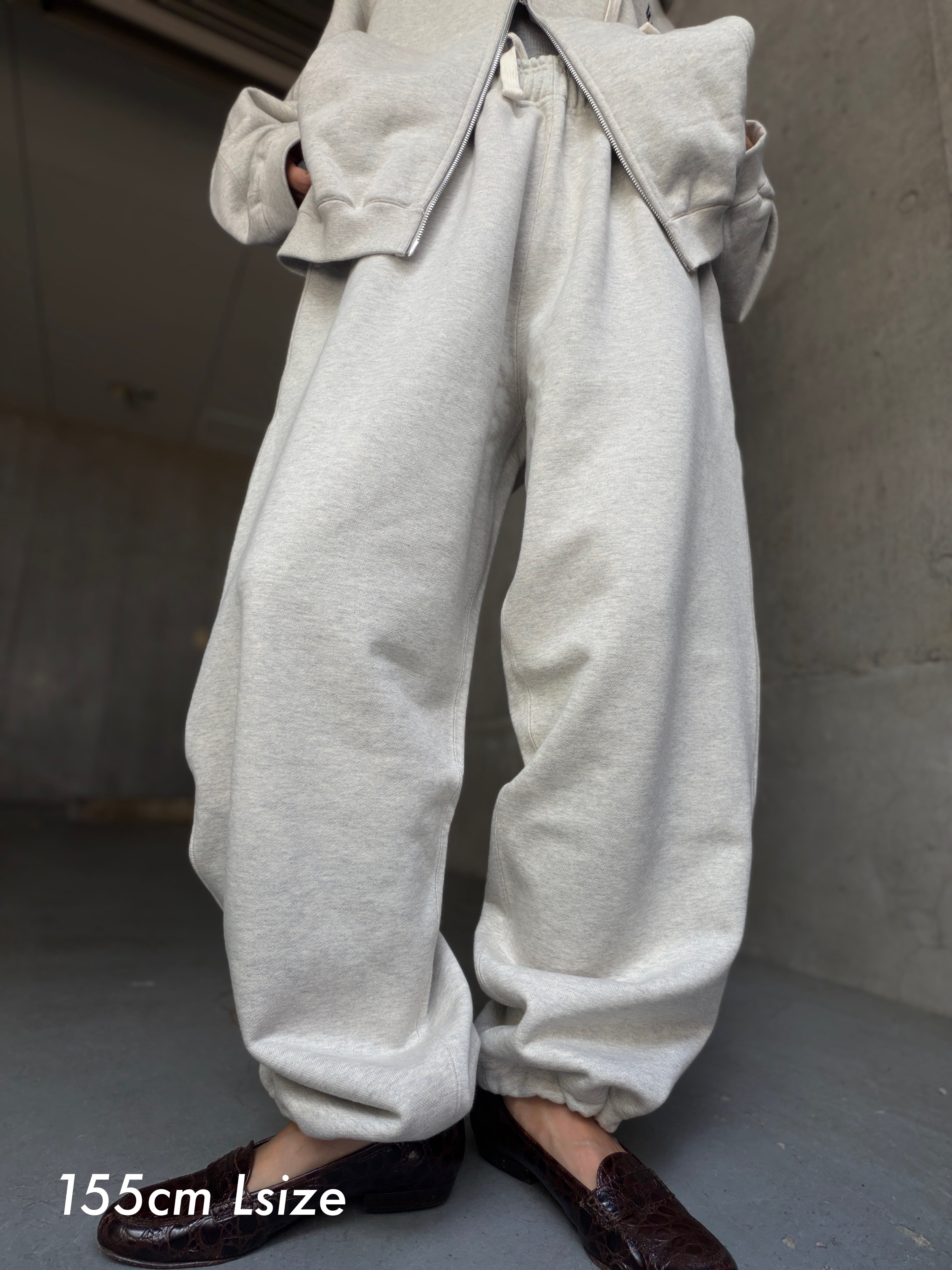 【map.】WIDE SWEAT PANTS / OATMEAL