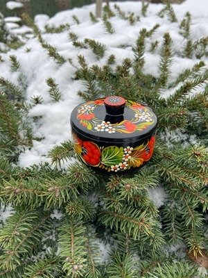 ペトリキフカのジュエリーボックス（クープッカ作）