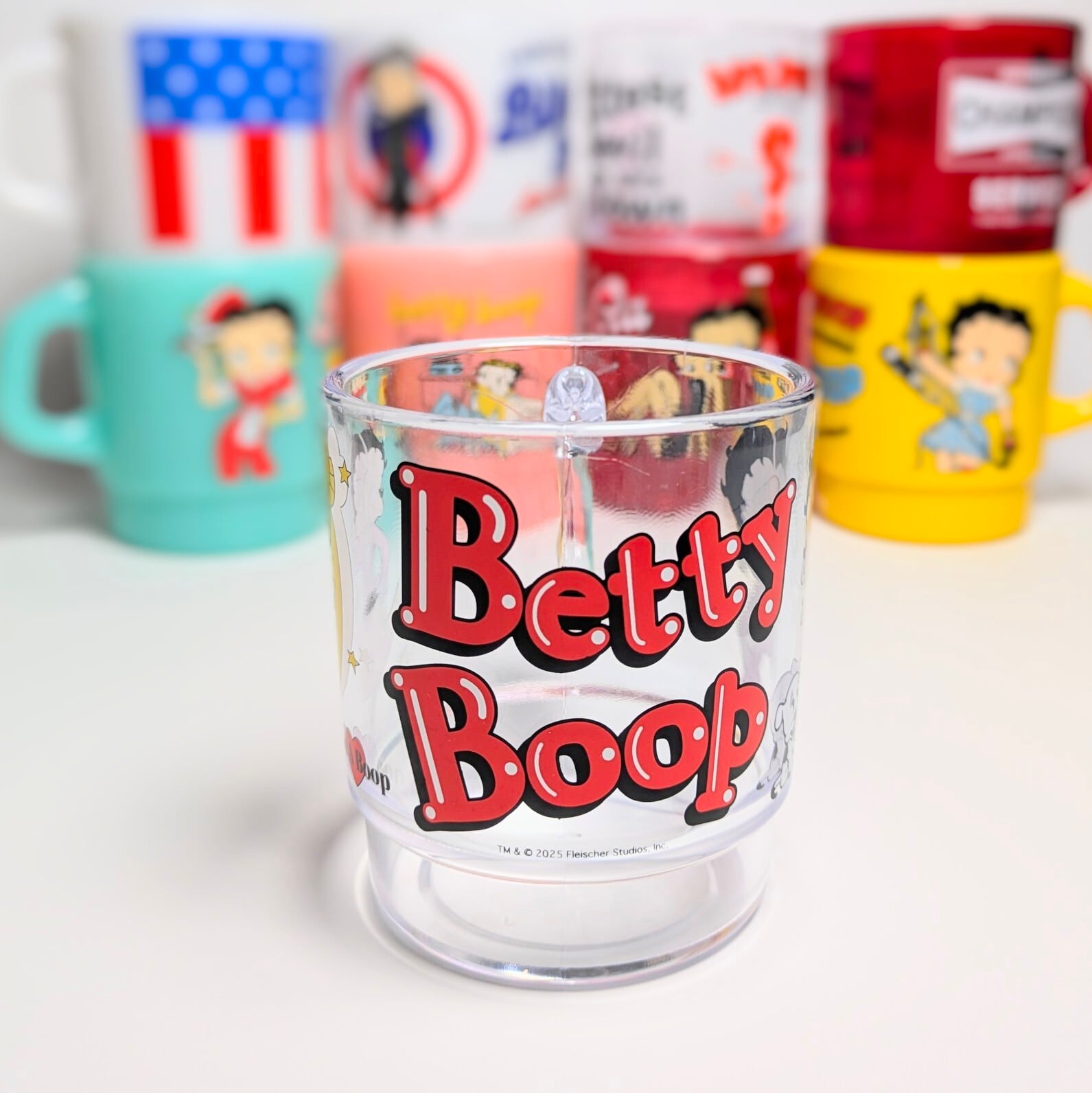 STACKING MUG / スタッキングマグ 積み重ねられるマグ 】 Betty Boop