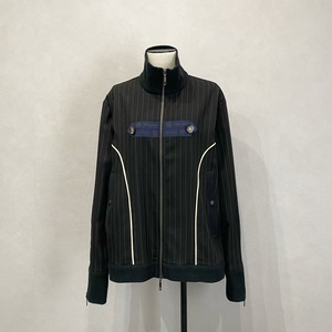 ストライプトラックジャージブルゾン【N'enuphar】