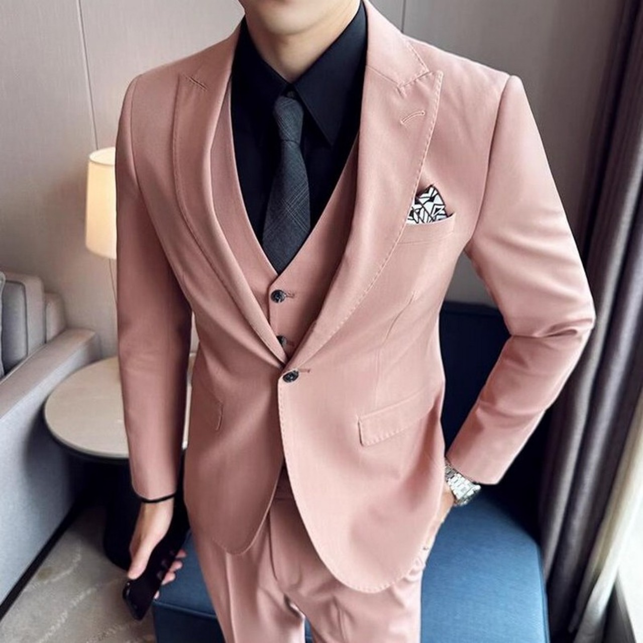 double breasted suit 2piece 00090