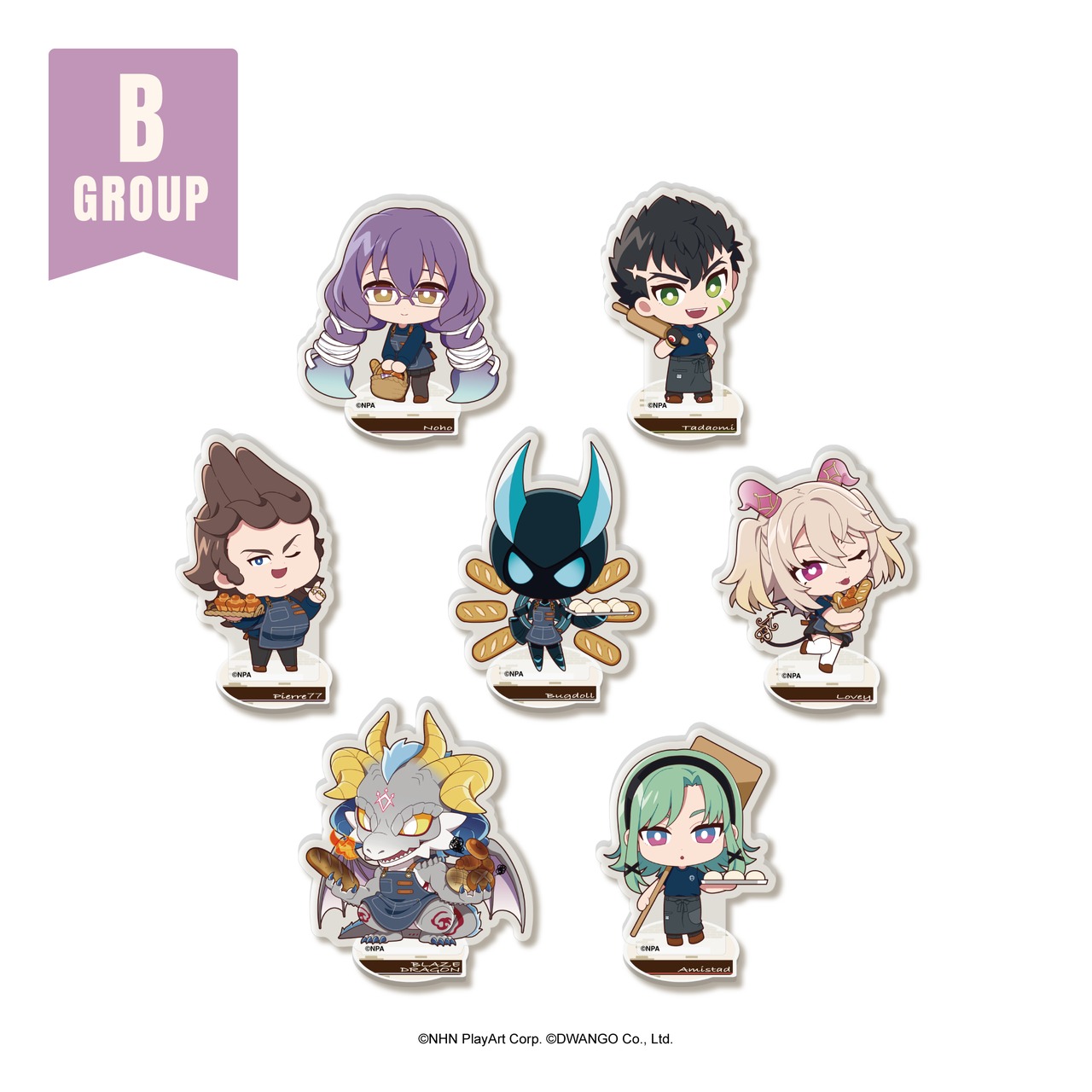 #コンパス 戦闘摂理解析システム × R Baker   トレーディングミニキャラアクリルスタンド 【A・B・Cグループ】