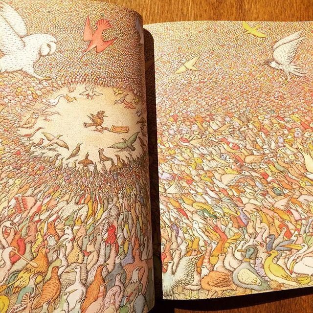 絵本「The Conference of the Birds／Peter Sis」 - 画像2
