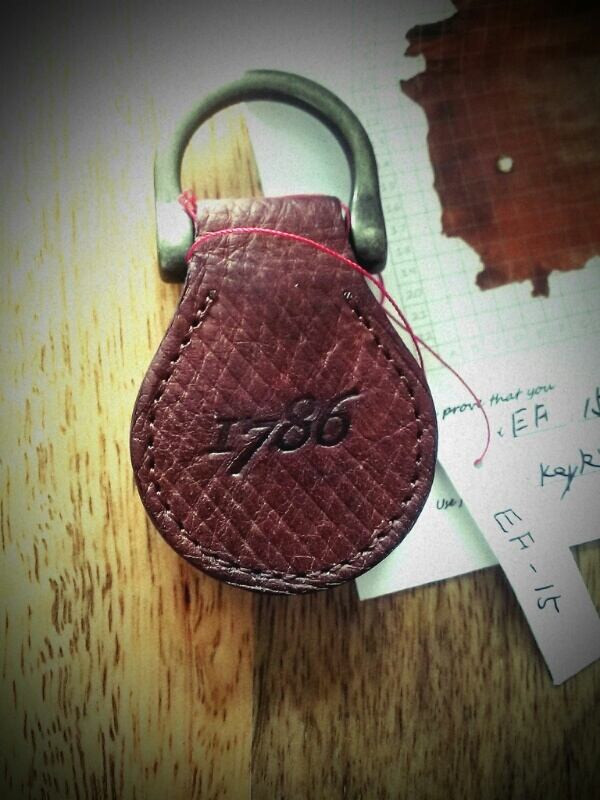 1786 Coin Holder Key Ring EF-15