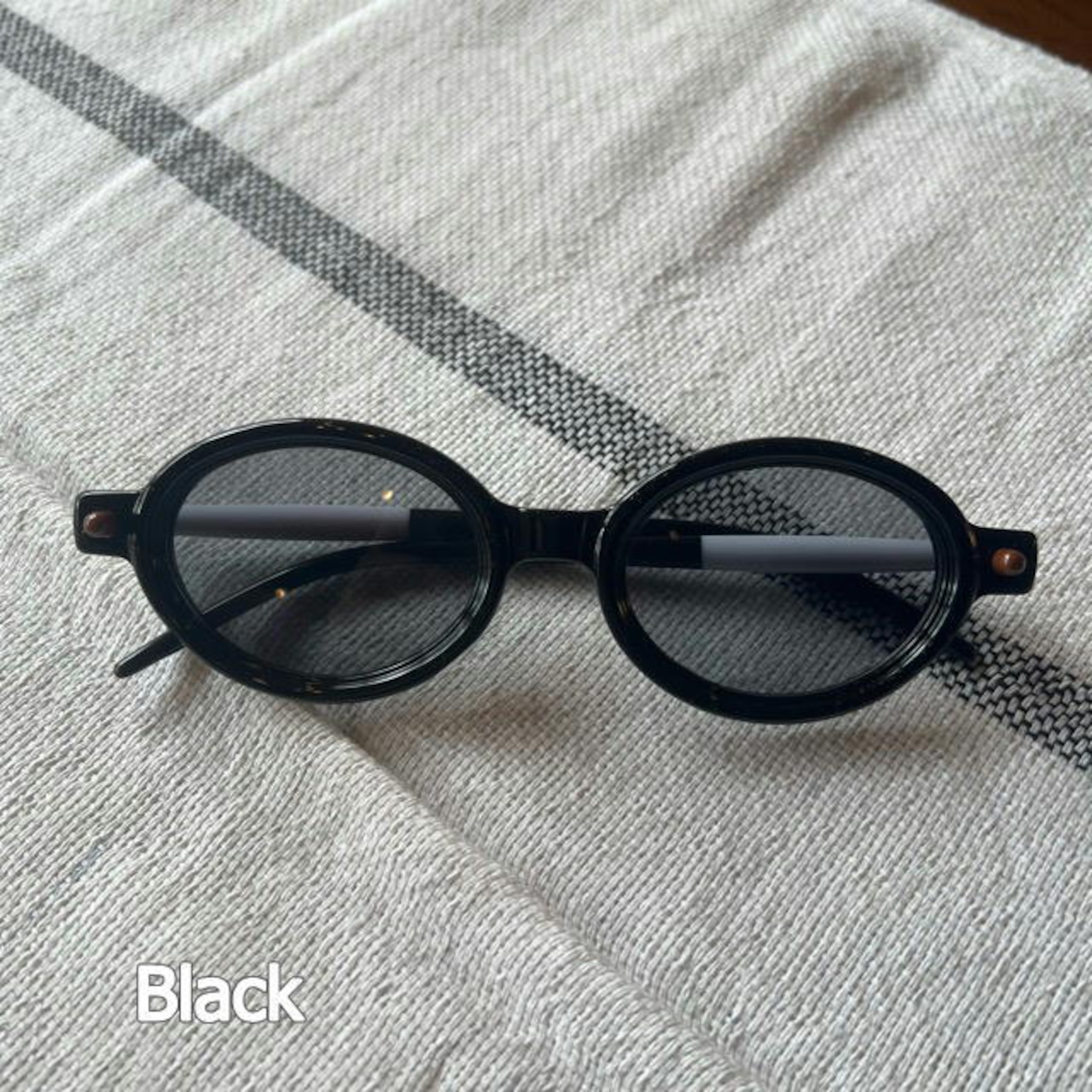 TOPANGA Accessory Bicolor oval Sunglasses 5Color バイカラーオーバルサングラス 5色 サングラス オーバル プレゼント