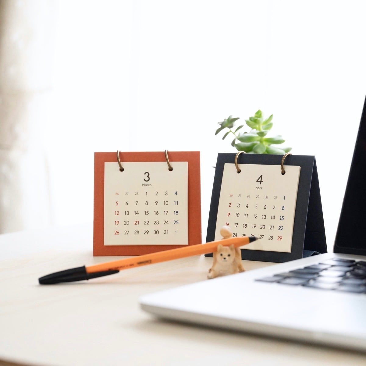 卓上ミニカレンダー 差し替え（2026年3月〜2027年3月） | Pay ID