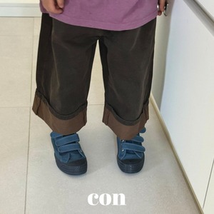 【予約】con.  Tonton pig roll-up pants