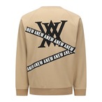 ANEW MEN TAPE ARTWORK POINT SWEATSHIRT