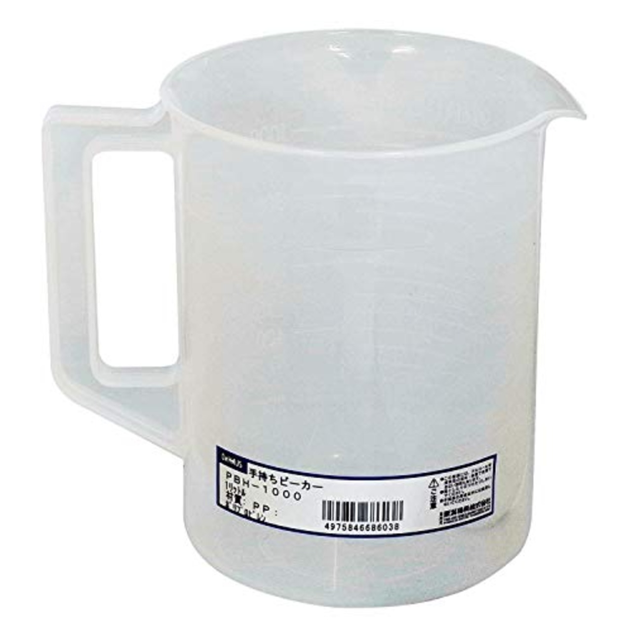 新潟精機 BeHAUS 手持ちビーカー 1L PBH-1000