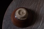 柿釉ぐい呑/保孝　Persimmon-Glazed sake cup/Yasutaka