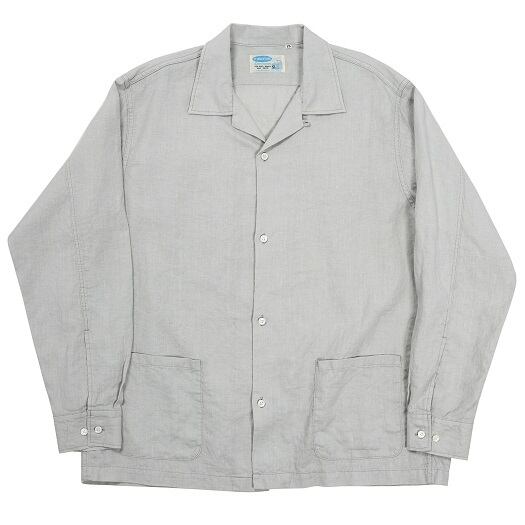 WORKERS(ワーカーズ)～Open Collar Shirt, Snow Linen～ | Amboy