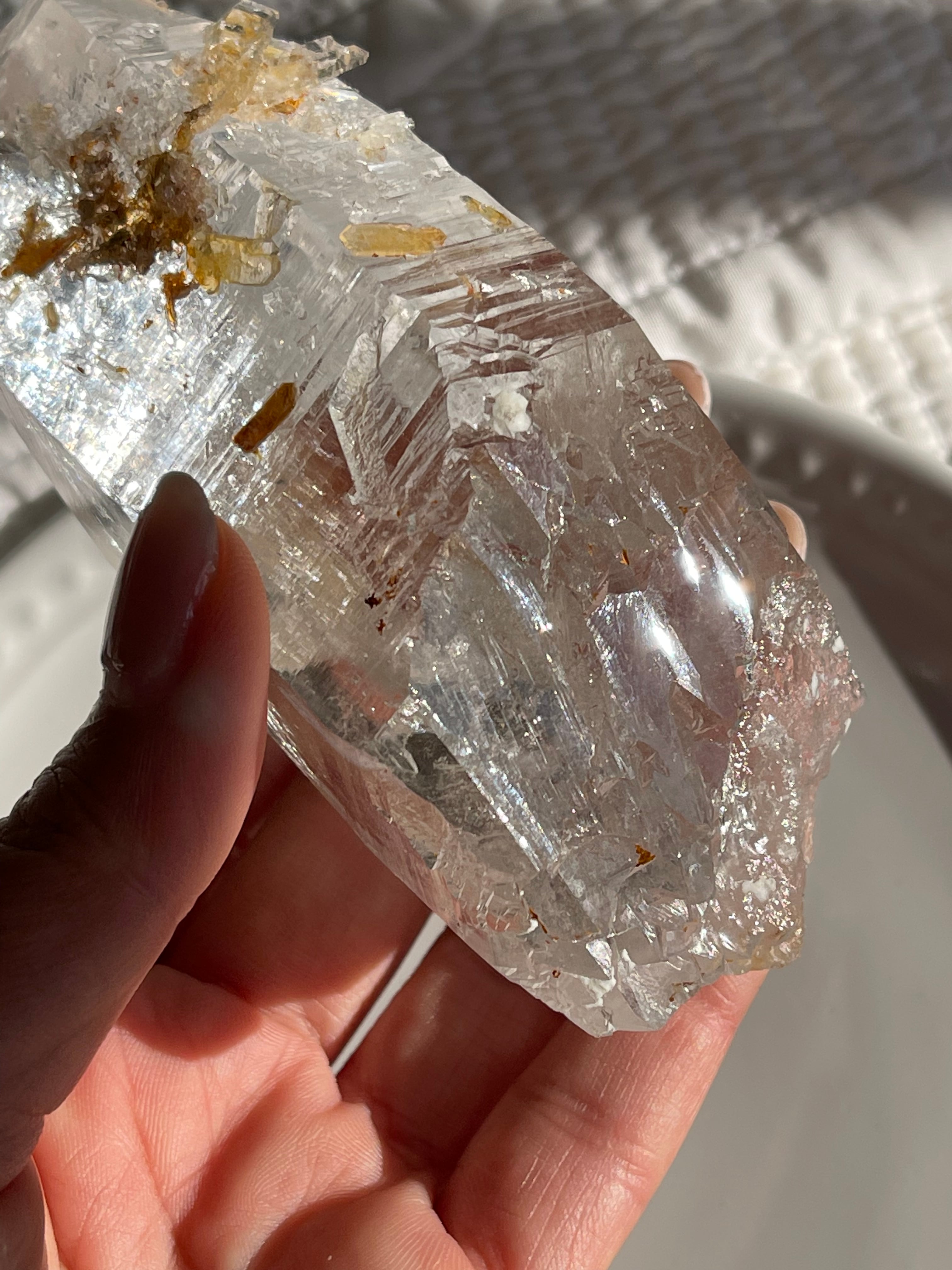 コロンビア　コスケス鉱山水入りレムリアンシード(タイムリンク,DT,セルフフィード,リモナイト)