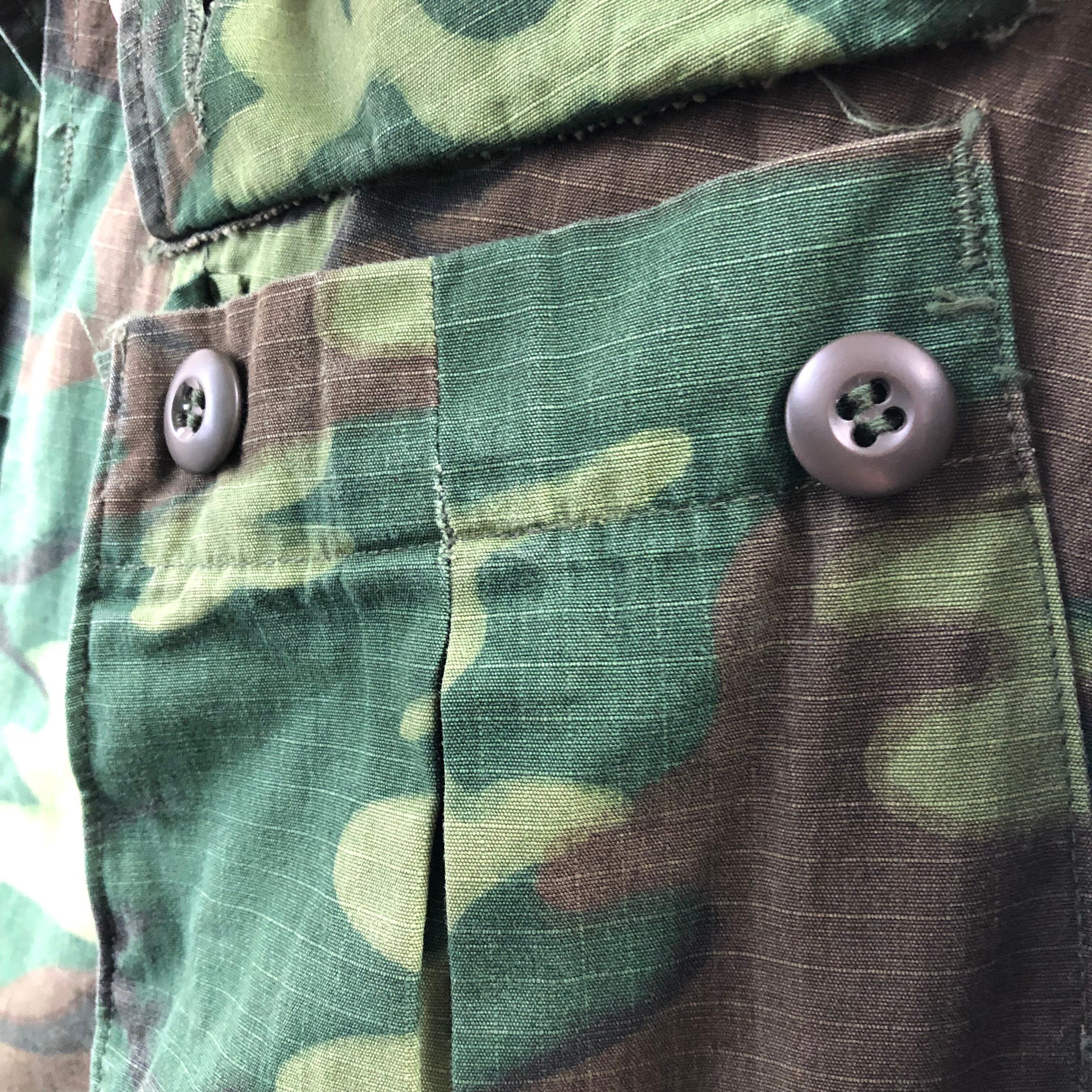 60s US ARMY ERDL迷彩』 グリーンリーフ ジャングルファティーグ