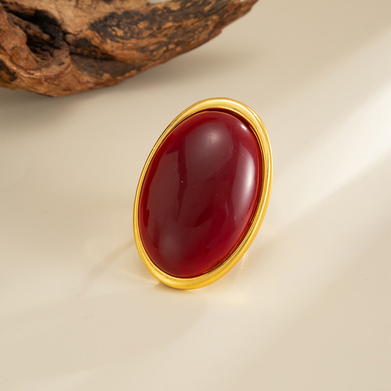 オーバル カボション リング  90000