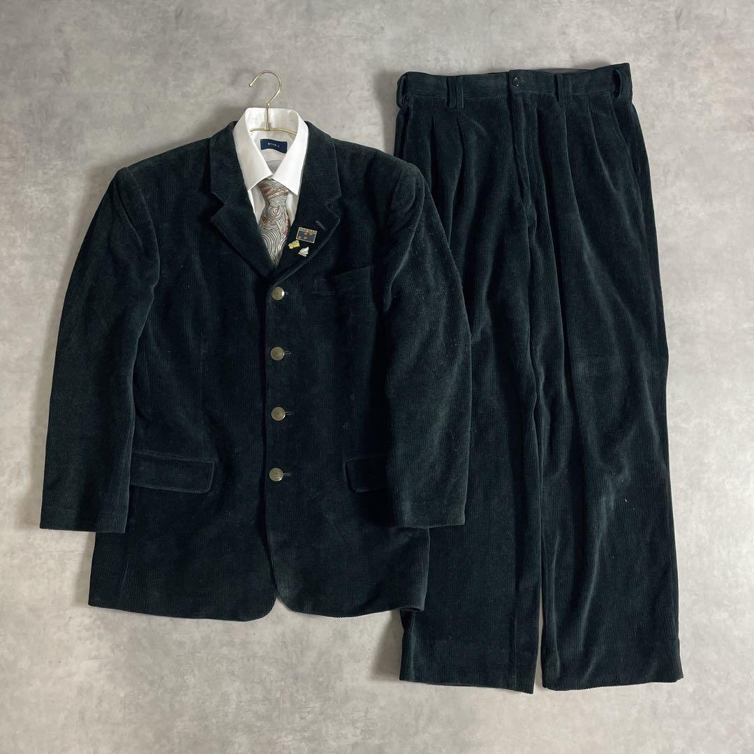90s vintage スーツ シングルセットアップ vol.32 コーデュロイ