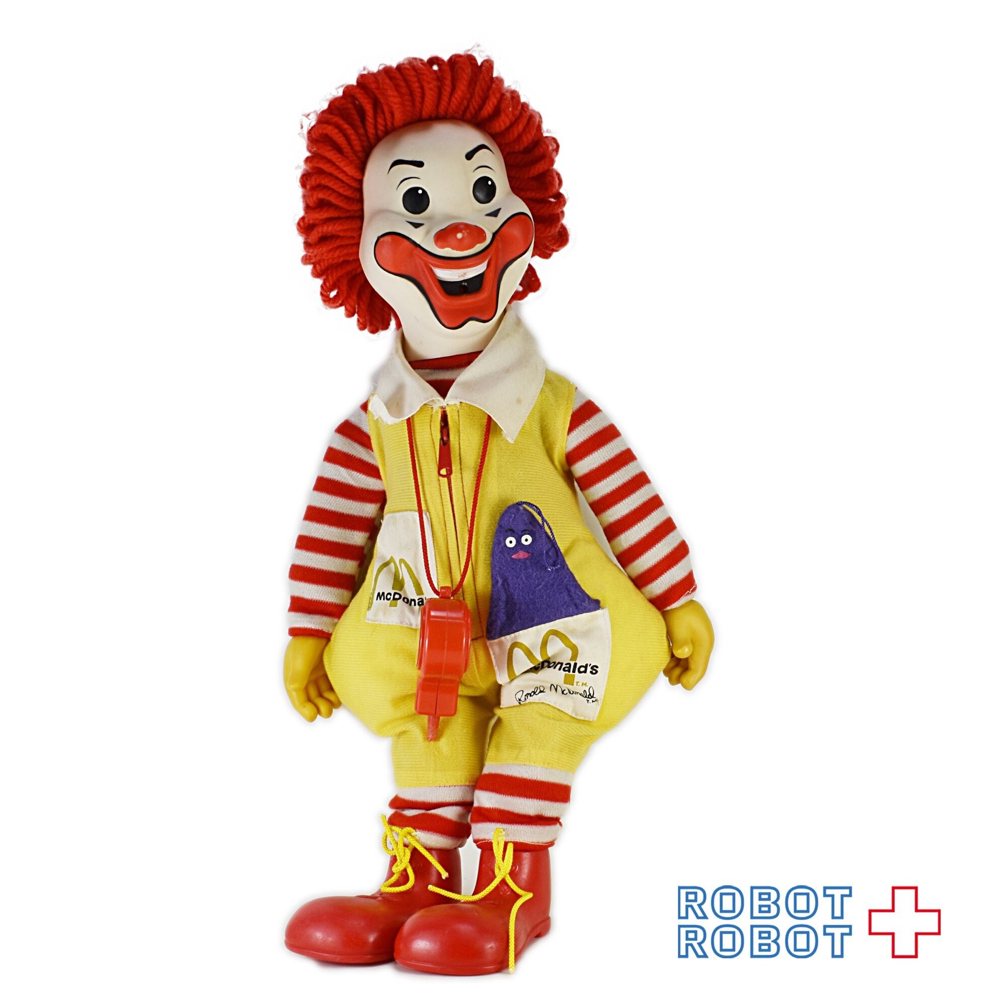 マクドナルド ハズブロ 人形 ドール 笛吹き hasbro ロナルド 2体セット